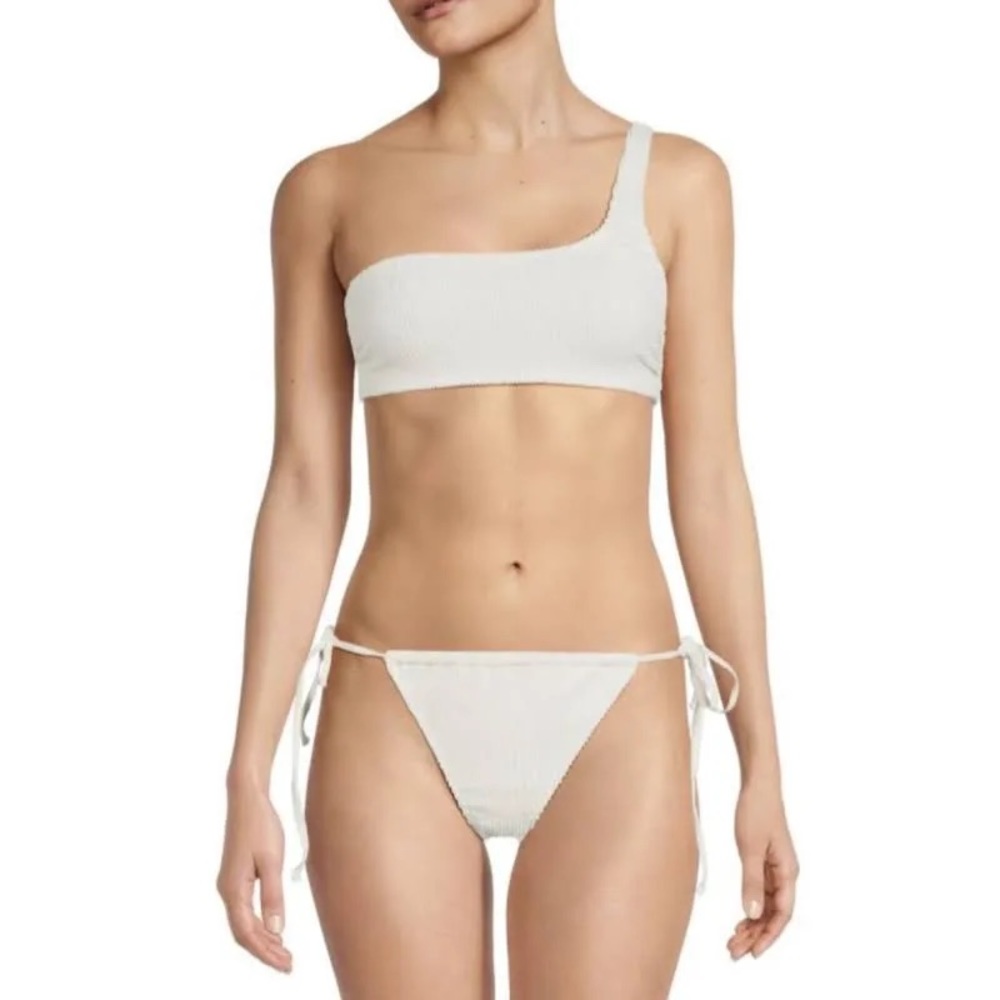 GOOD AMERICAN Always Fits One Shoulder Bikini Top